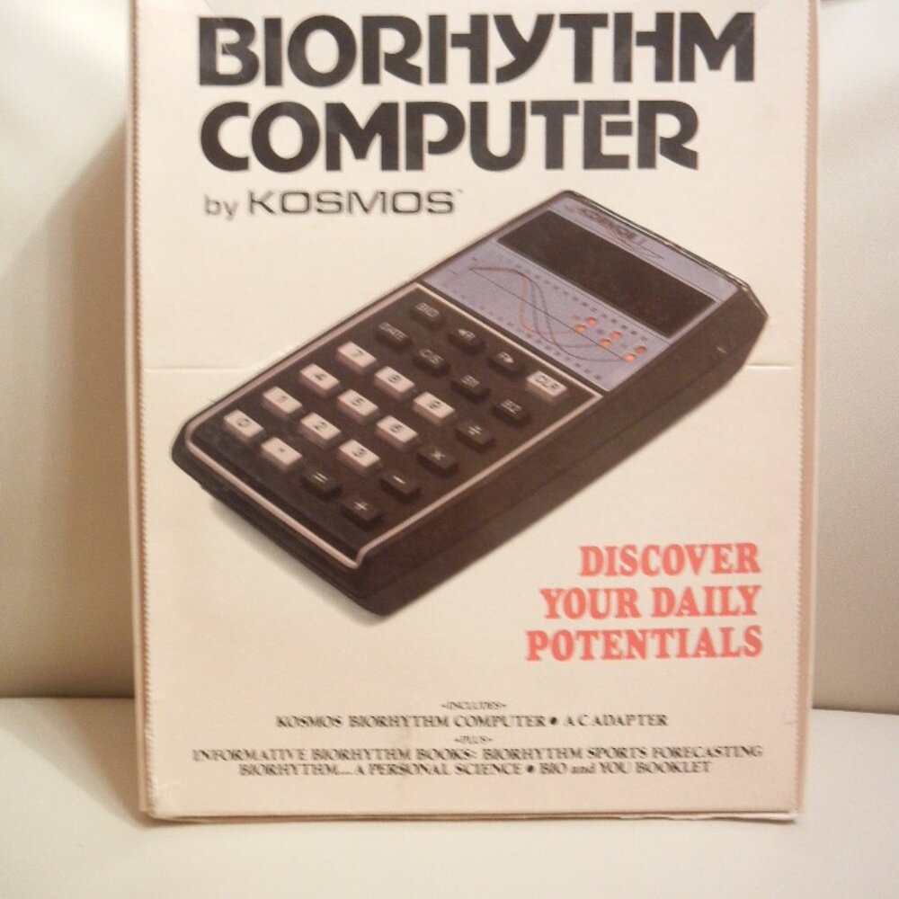 KOSMOS Hand-Held Calculator/Biorhythm Computer